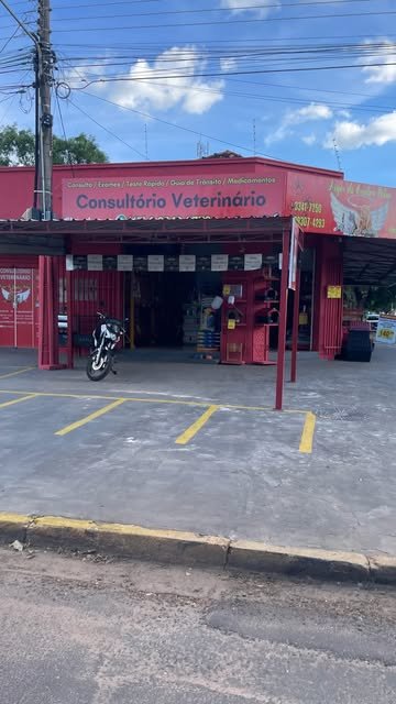 Fachada da loja Anjos de Quatro Patas, Campo Grande MS